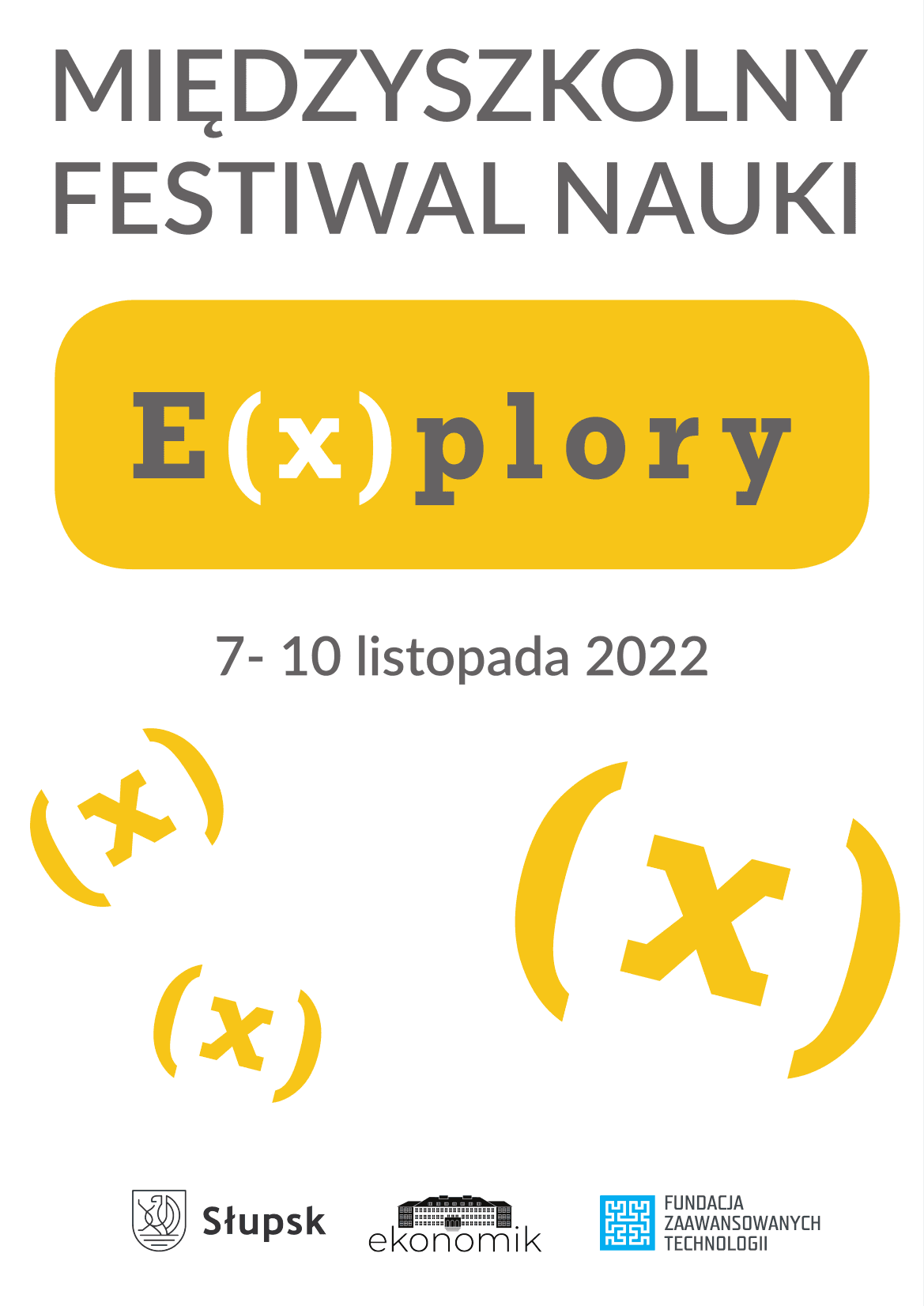 Międzyszkolny Festiwal Nauki E(x)plory